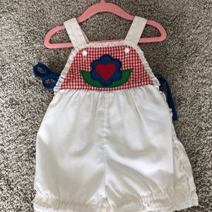 Vintage  Ellen Miklas sunsuit romper 3t